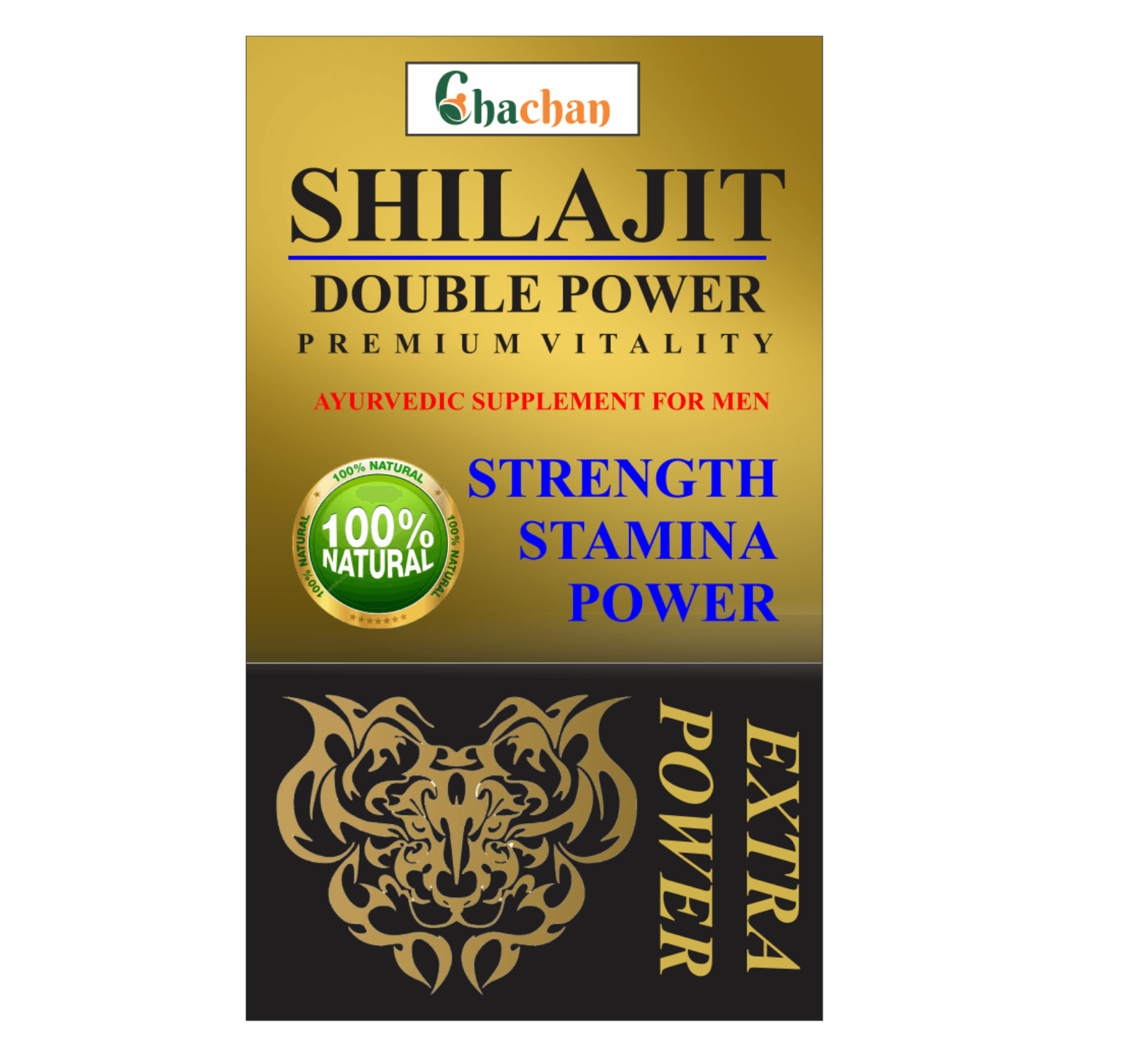 CHACHAN SHILAJIT DOUBLE POWER 30 CAP