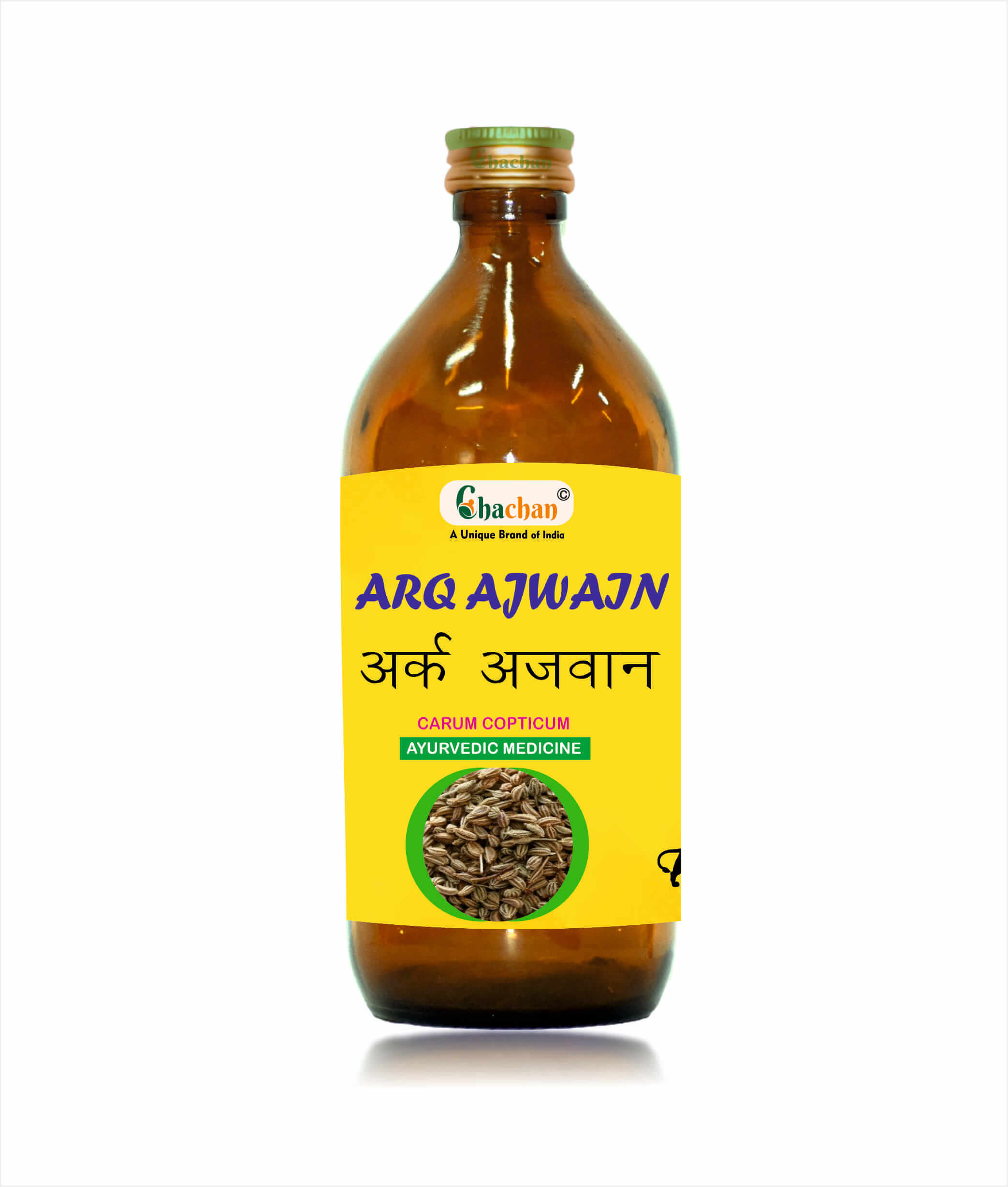 CHACHAN ARQ AJWAIN Ayurvedic Herbal Distillate for Healthy Digestion and Daily Wellness