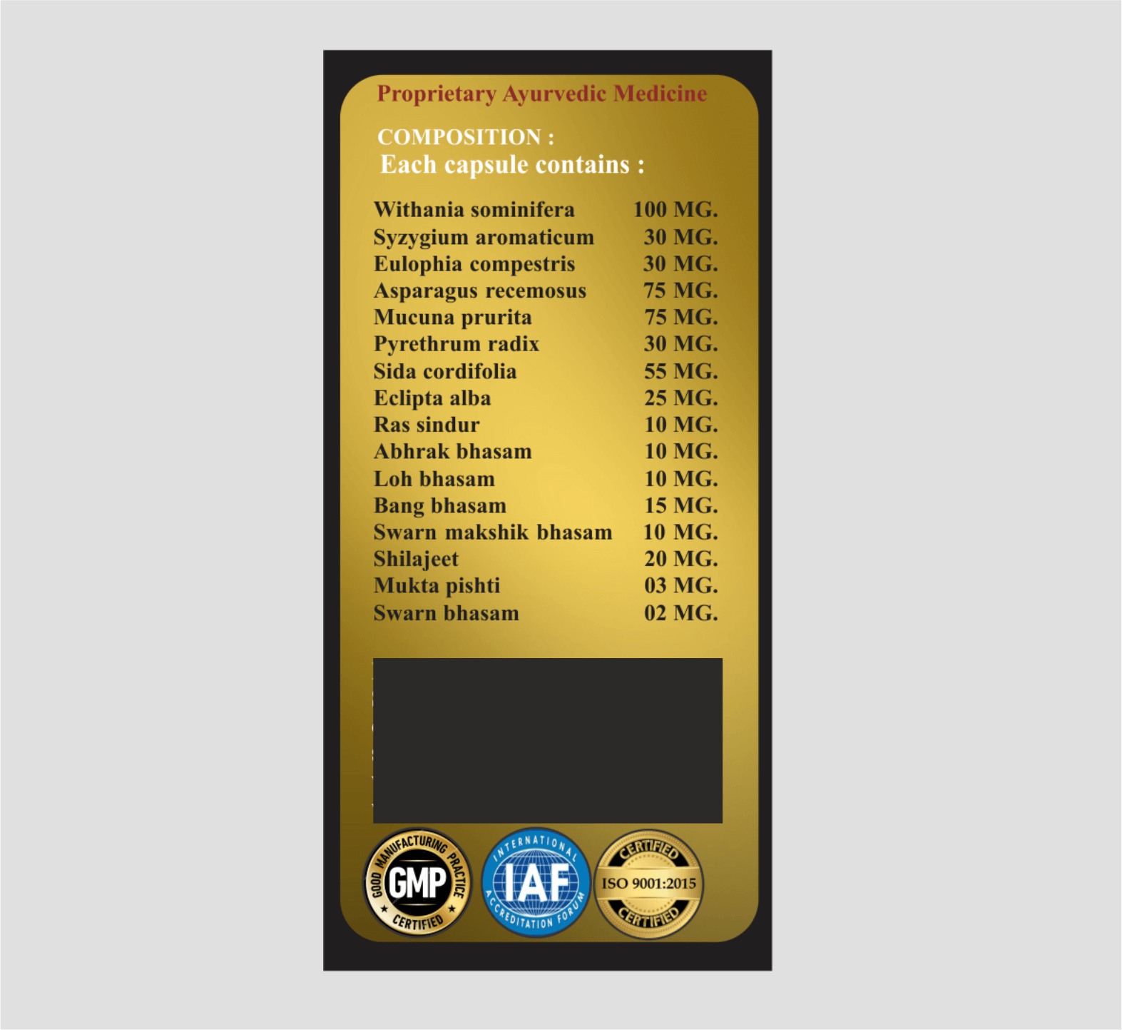 CHACHAN COBRA GOLD CAPSULE - Image 4